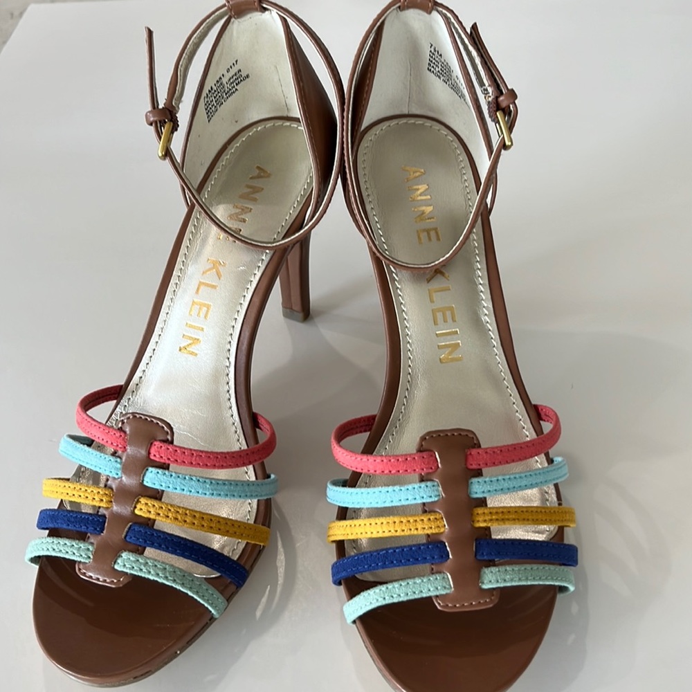 Brand New Anne Klein size 7 1/2” High Heel Sandals